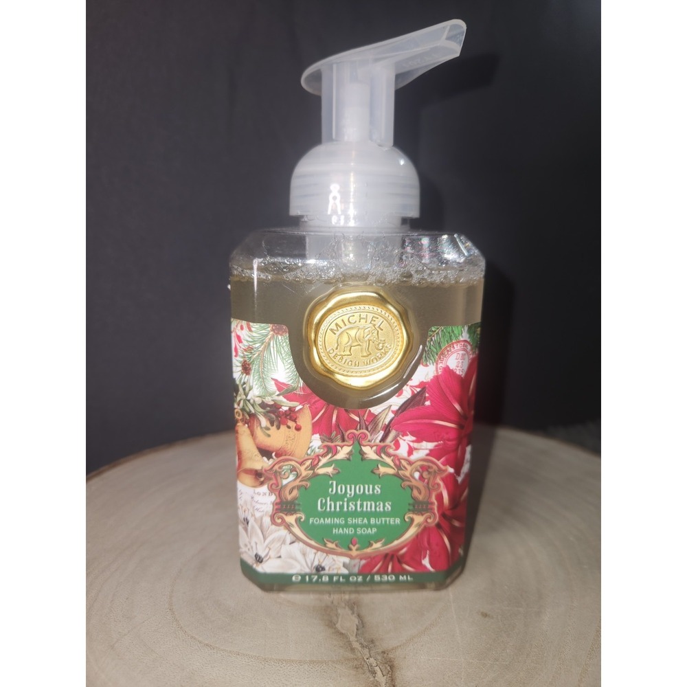 Michel Design Works‎ JOYOUS CHRISTMAS Foaming Hand Soap 17.8 oz. Pump
